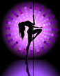 Sexy pole dancing