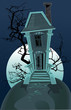 Halloween witch house