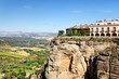 Parador am Abgrund in Ronda, Spanien