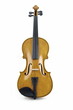 Isolated italian Violin