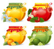 Vector: Marmalade and honey Marmalade and honey