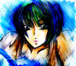 Manga w akwareli
