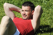 doing situps