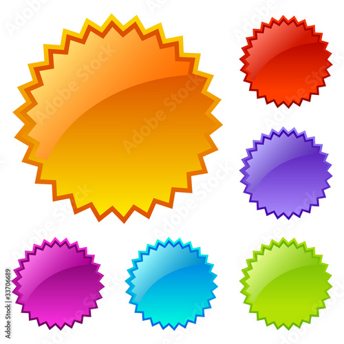 Vector: Splash vector icons set Splash vector icons set