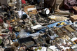 Typical market stall of Rastro de Madrid
