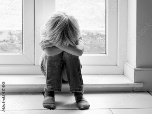 Photo: Upset little boy Upset little boy