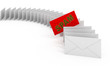 E-mail spam filter 3d concept E-mail spam filter 3d concept