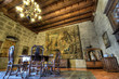 Dukes Palace of Bragança Interior, Guimarães, Portugal.