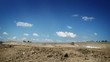 Bulldozers at work, time lapse