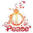 Beautiful Peace Ornamental Design