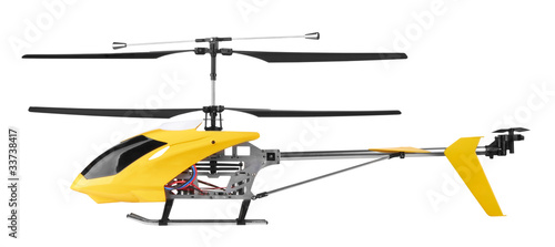 Photo: Model radio-controlled helicopter Model radio-controlled helicopter