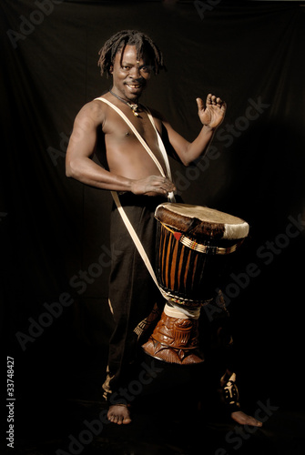 Photo: musicista africano musicista africano