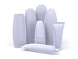 Set of objects for personal hygiene Set of objects for personal hygiene