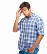 Man with awful headache Man with awful headache
