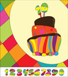 Numbers for  Birthday Cake