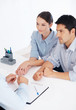 Couple meeting financial advisor Couple meeting financial advisor