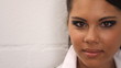 Close up of beautiful multi ethnic woman