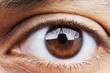 Photo: Closeup of human eye, macro mode Closeup of human eye, macro mode
