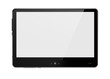 Digital pad whit blank white screen