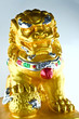 Dragon gold sculpture felicitous of china