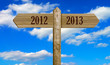 Wooden Signpost - 2012 to 2013