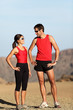 Runner couple