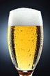 Bier mit Schaumkrone