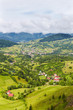 Alpine landscape with houses in Tyrol Alpine landscape with houses in Tyrol