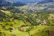 Alpine landscape with houses in Tyrol Alpine landscape with houses in Tyrol