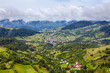 Alpine landscape with houses in Tyrol Alpine landscape with houses in Tyrol