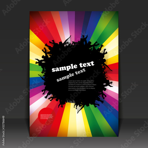 Vektor: Flyer Design - Party Time Flyer Design - Party Time