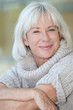 Portrait of beautiful senior woman Portrait of beautiful senior woman