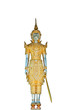gold on the white background