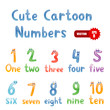cute numbers for children education