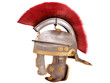 Isolated Roman Helmet Isolated Roman Helmet