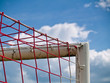 Corner of the soccer goal