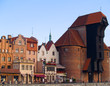 oldest port crane, Gdansk, Poland