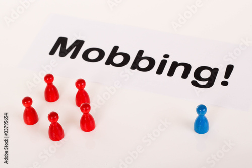 Photo: mobbing mobbing