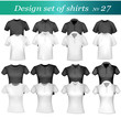 Shirts. Photo-realistic vector.