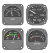 Aircraft gauges set #3