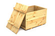 Illustration: crates isolated on white crates isolated on white