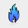 solid flame symbol solid flame symbol