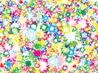 Vivid flowers background