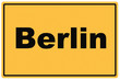 Schild Berlin Hamburg