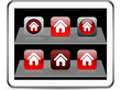 Home red app icons.