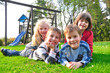 Befreundete Kinder