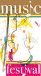 music festival. Vector illustration music festival. Vector illustration