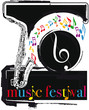 music festival. Vector illustration