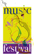 music festival. Vector illustration