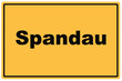 Schild Spandau